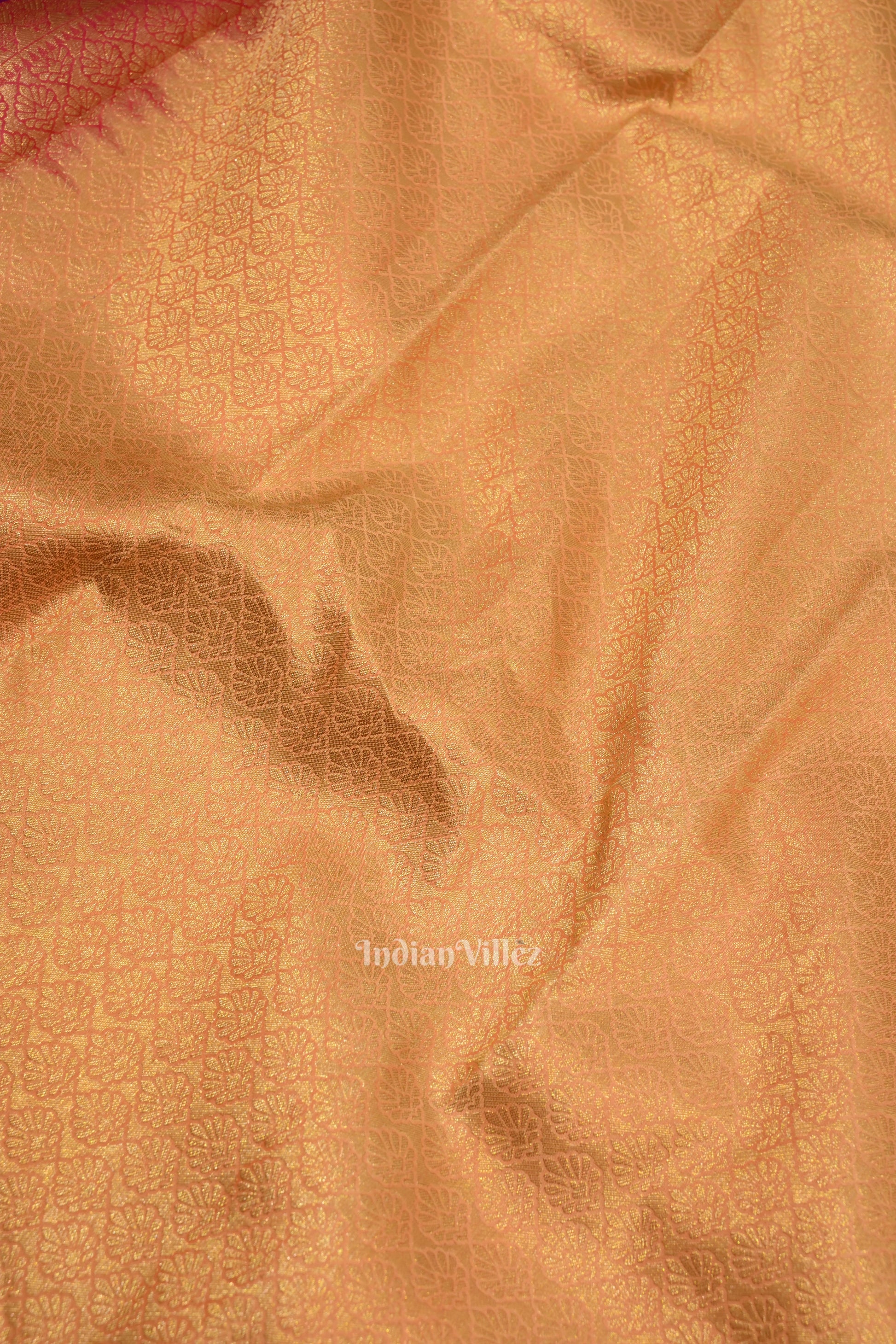 Magenta Designer Pure Kanjivaram Silk Saree