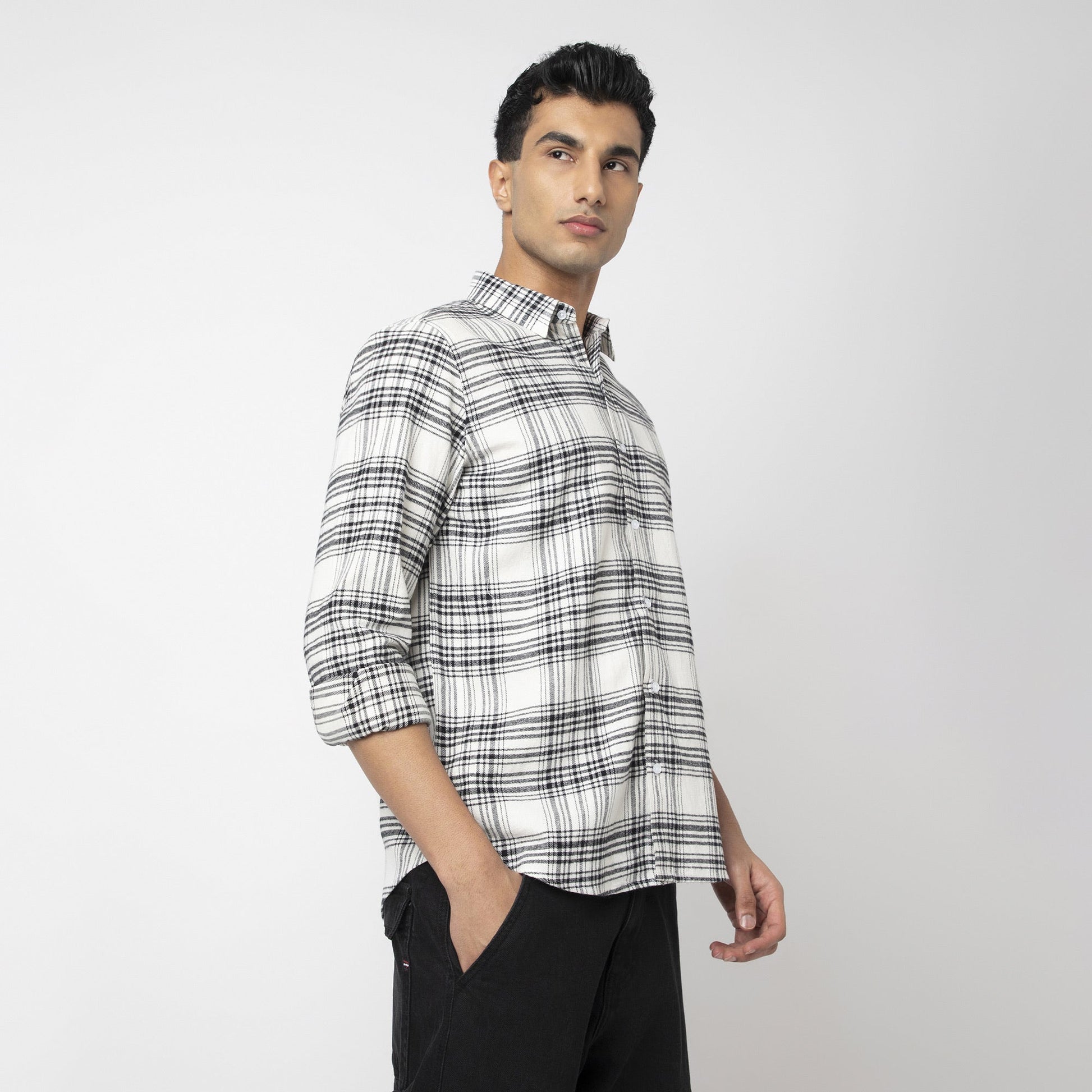 Cotton Checks Shirt