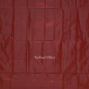 Blood Red Diwali Theme Odisha Handloom Sambalpuri Silk Saree