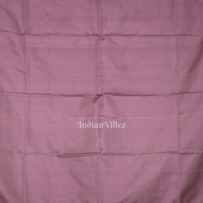 Exclusive Lavender Satin Banarasi Saree