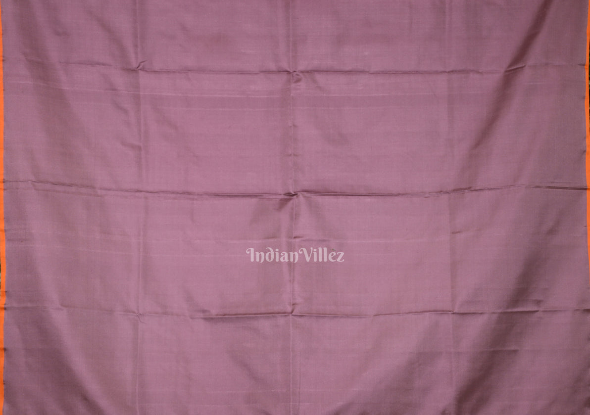 Exclusive Lavender Satin Banarasi Saree