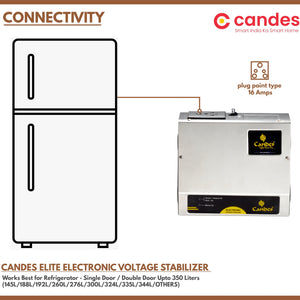 Elite Stabilizer for Refrigerator/Fridge Upto 350 litres 0.5KVA (90V to 290V)