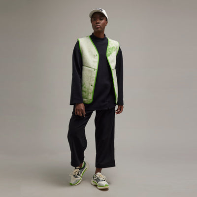 Y-3 | NATURAL SPACER LOOSE LONG SLEEVE TEE  { BLACK