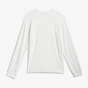 ADIDAS ORIGINALS | CLOT LONG SLEEVE RIBBED TEE BY EDISON CHEN { CORE WHITE/CORE WHITE