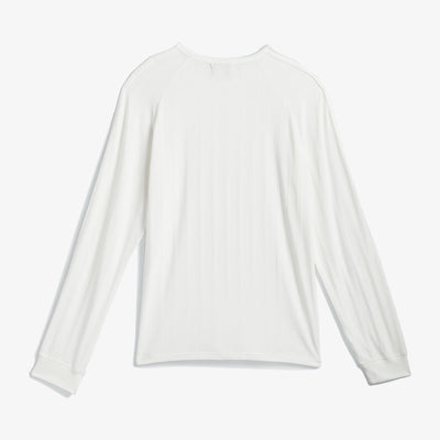 ADIDAS ORIGINALS | CLOT LONG SLEEVE RIBBED TEE BY EDISON CHEN { CORE WHITE/CORE WHITE
