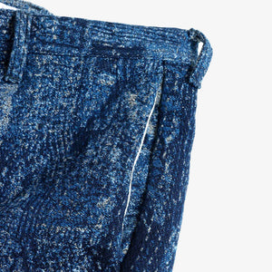 FDMTL | JACQUARD BORO PANTS RINSE - BORO { INDIGO