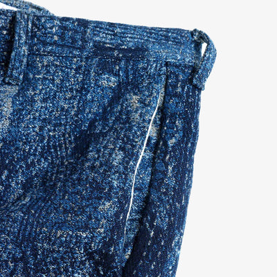 FDMTL | JACQUARD BORO PANTS RINSE - BORO { INDIGO
