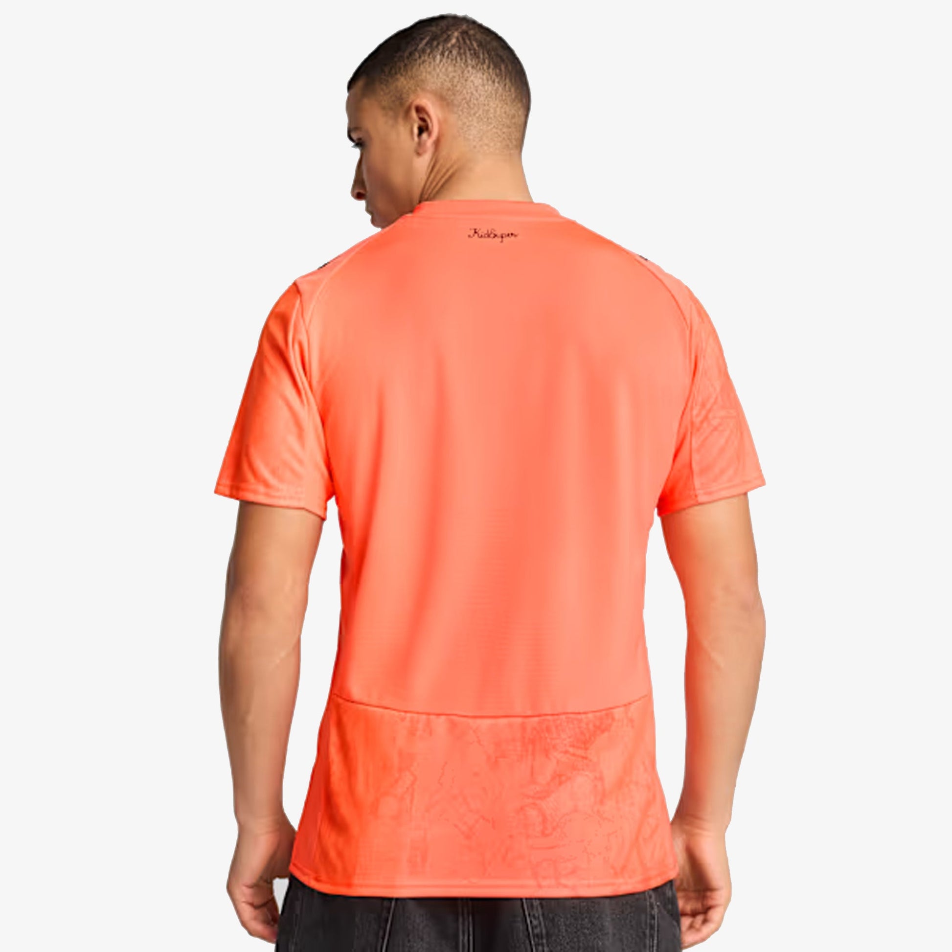 PUMA | X KIDSUPER MCFC PERFORMAANCE JERSEY { NEON SUN-PUMA BLACK