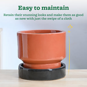 Soothing Rains Ceramic Planters