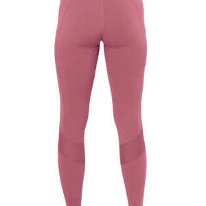 Flaunt Panelled High Rise Active Leggings - Heather Rose