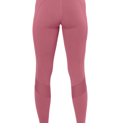 Flaunt Panelled High Rise Active Leggings - Heather Rose