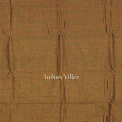 Brown Tribal Theme Odisha Ikat Sambalpuri Pure Cotton Saree