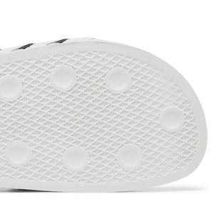 adidas Adilette White Core Black White