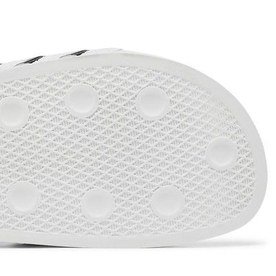 adidas Adilette White Core Black White