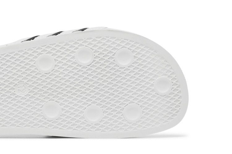 adidas Adilette White Core Black White
