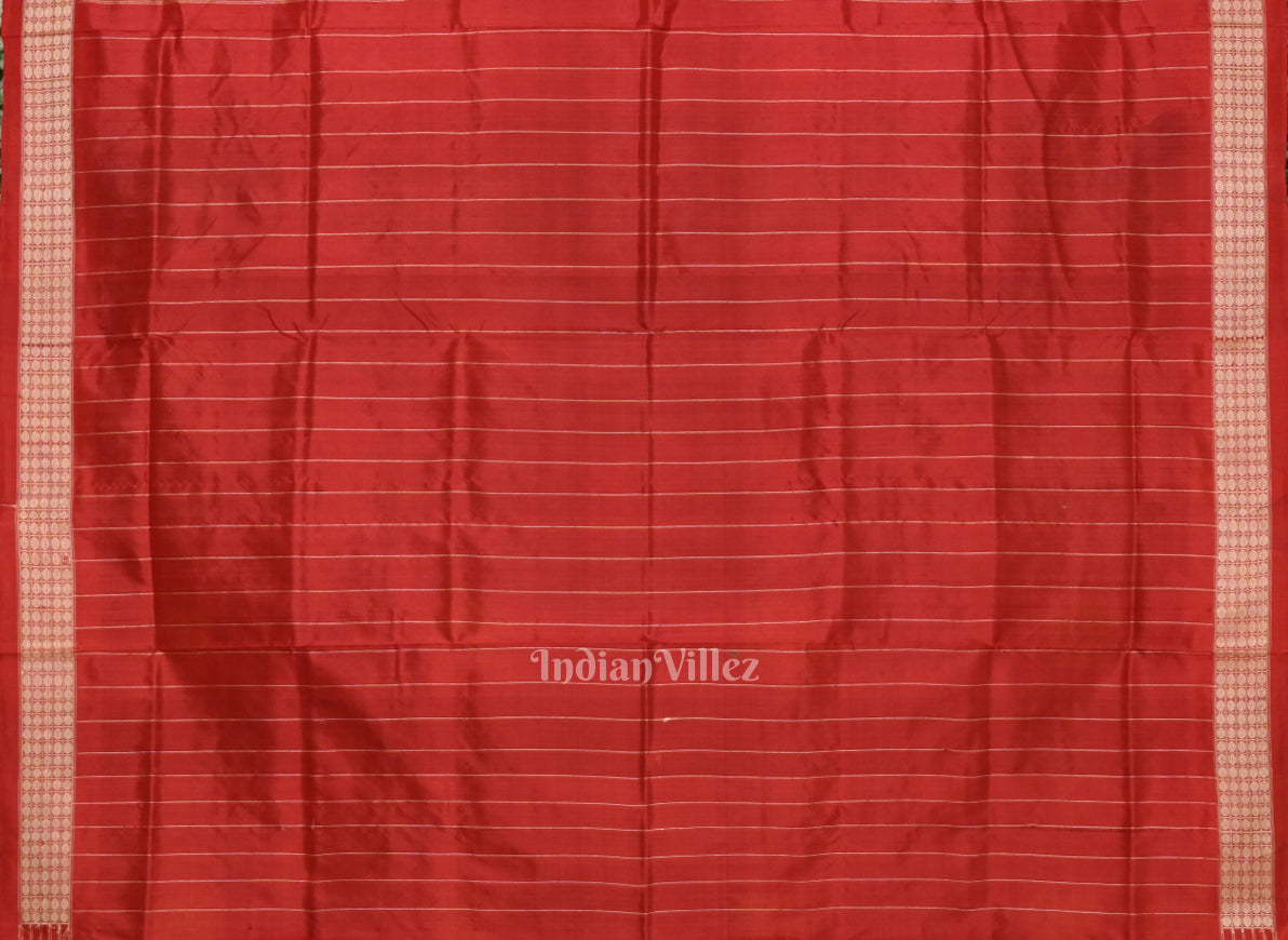 Black with Multicolor Ashwini Odisha Ikat Sambalpuri Silk Saree