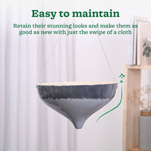 Ceramic Hanging Pot Cosmic Stone