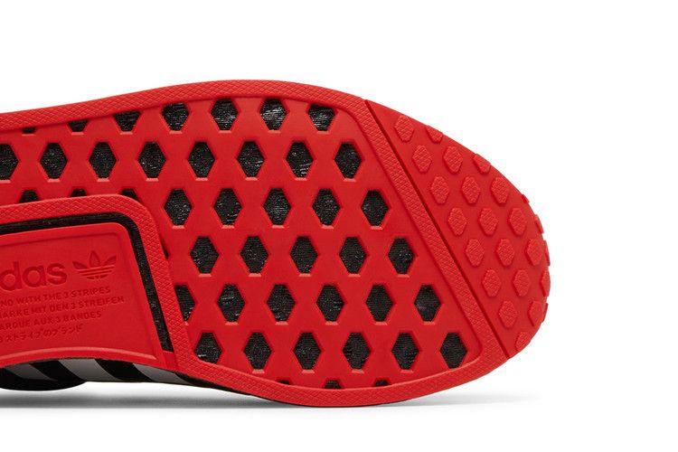 adidas NMD R1 V2 Crackled Black Red