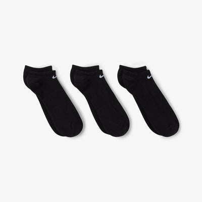 NIKE | EVERYDAY CUSHIONED TRAINING NO-SHOW SOCKS { BLACK/WHITE