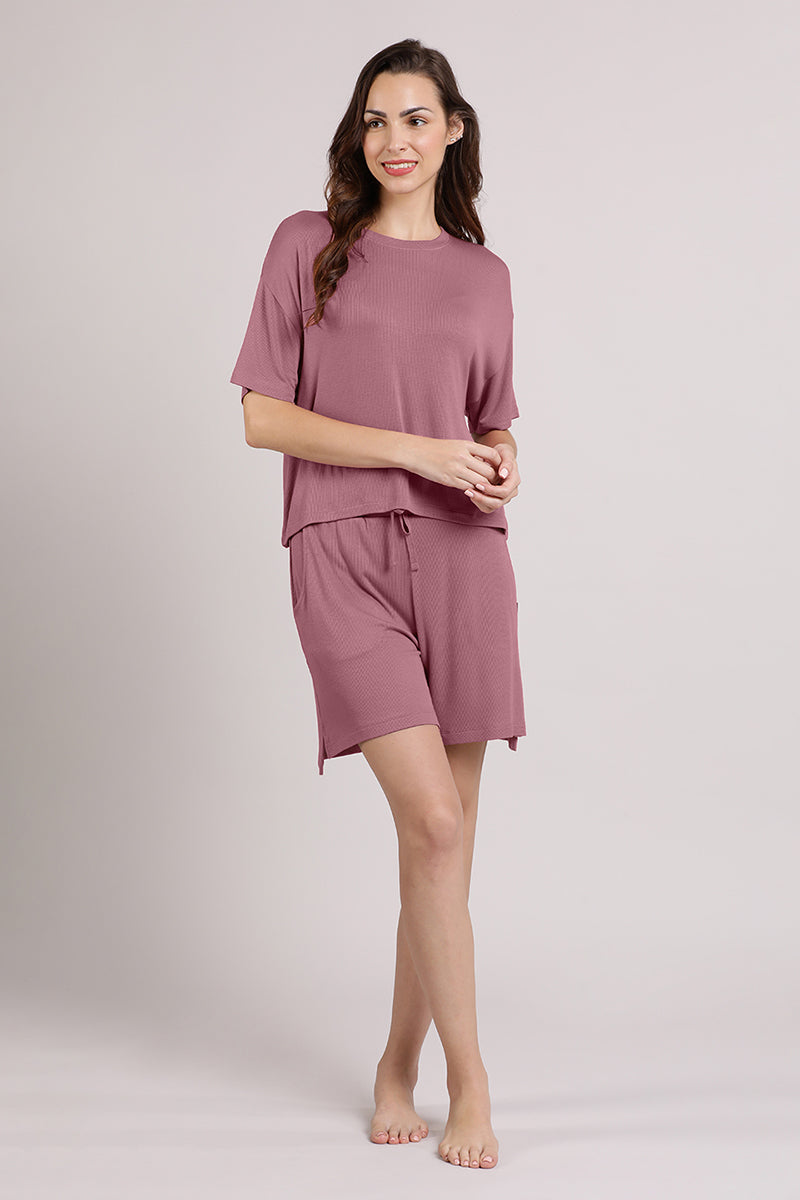 Serene Dream Top - Mesa Rose