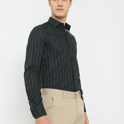 Herringbone Striped Shirt