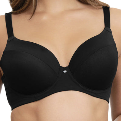 Smooth Definition Padded Wired T-shirt Bra - Black