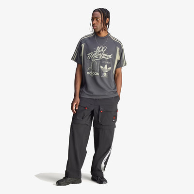 ADIDAS ORIGINALS | 100 THIEVES TEE { CARBON