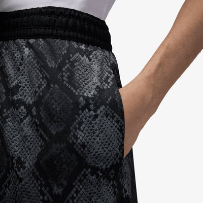 JORDAN | DRI-FIT MESH DIAMOND SHORTS { BLACK/BLACK