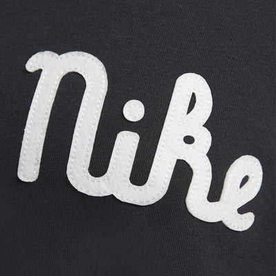 Nike | CREW-NECK FLEECE SWEATSHIRT  { BLACK/SAIL/FIELD PURPLE