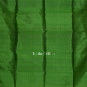 Purple Green Pure Bishnupuri Silk Saree with Tissue Anchal