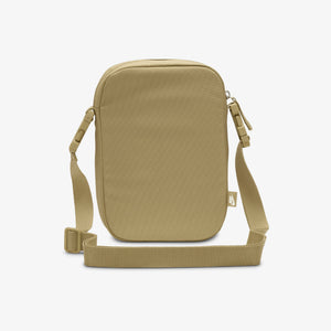 NIKE | HERITAGE CROSSBODY BAG (4L) { PARACHUTE BEIGE/SUMMIT WHITE