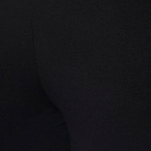 Satin Edge Pyjama Bottom - Black