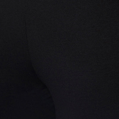 Satin Edge Pyjama Bottom - Black