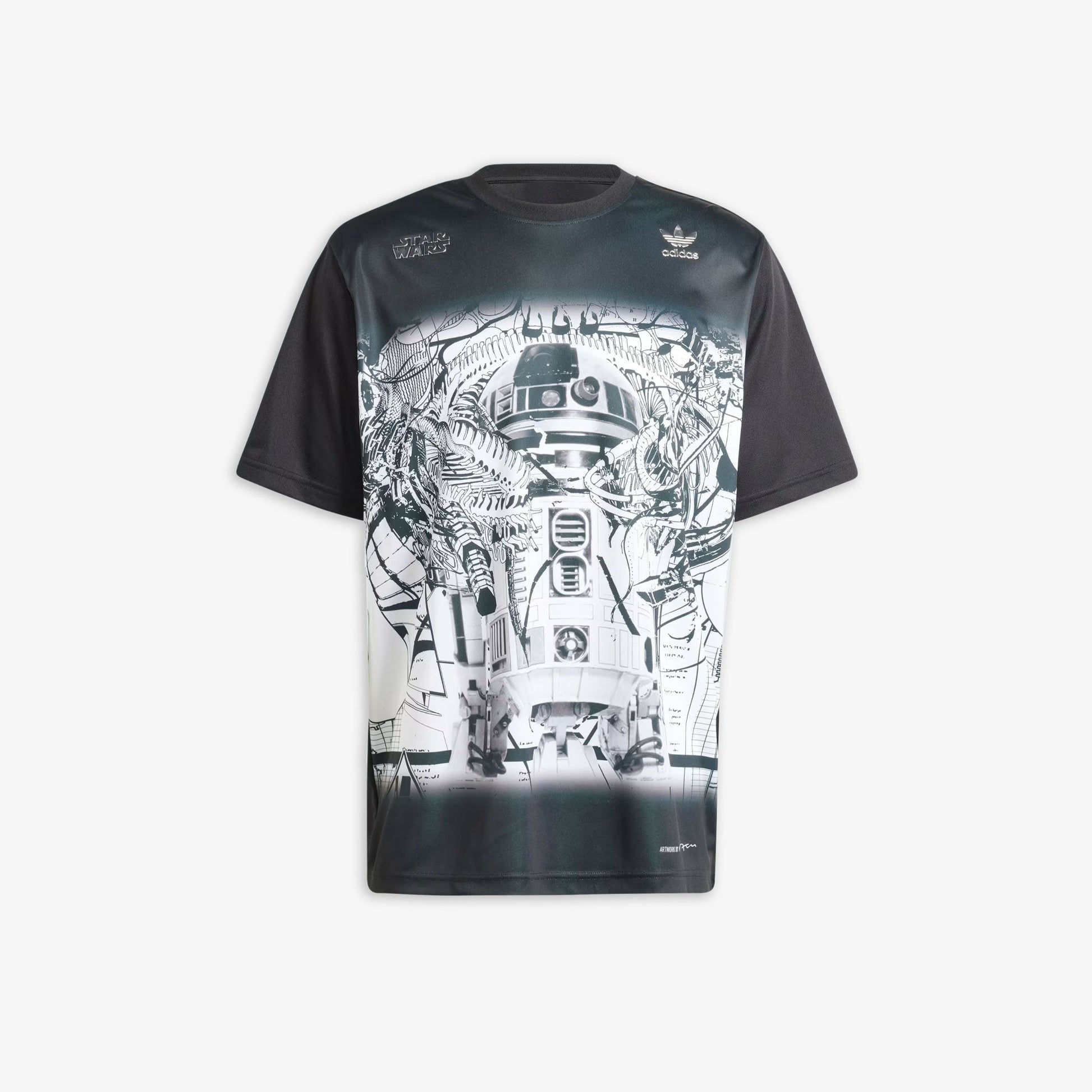 ADIDAS ORIGINALS | STAR WARS NANZUKA GRAPHIC TEE { BLACK