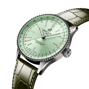 Breitling Navitimer Automatic Mint Green Dial Unisex 36 MM Watch