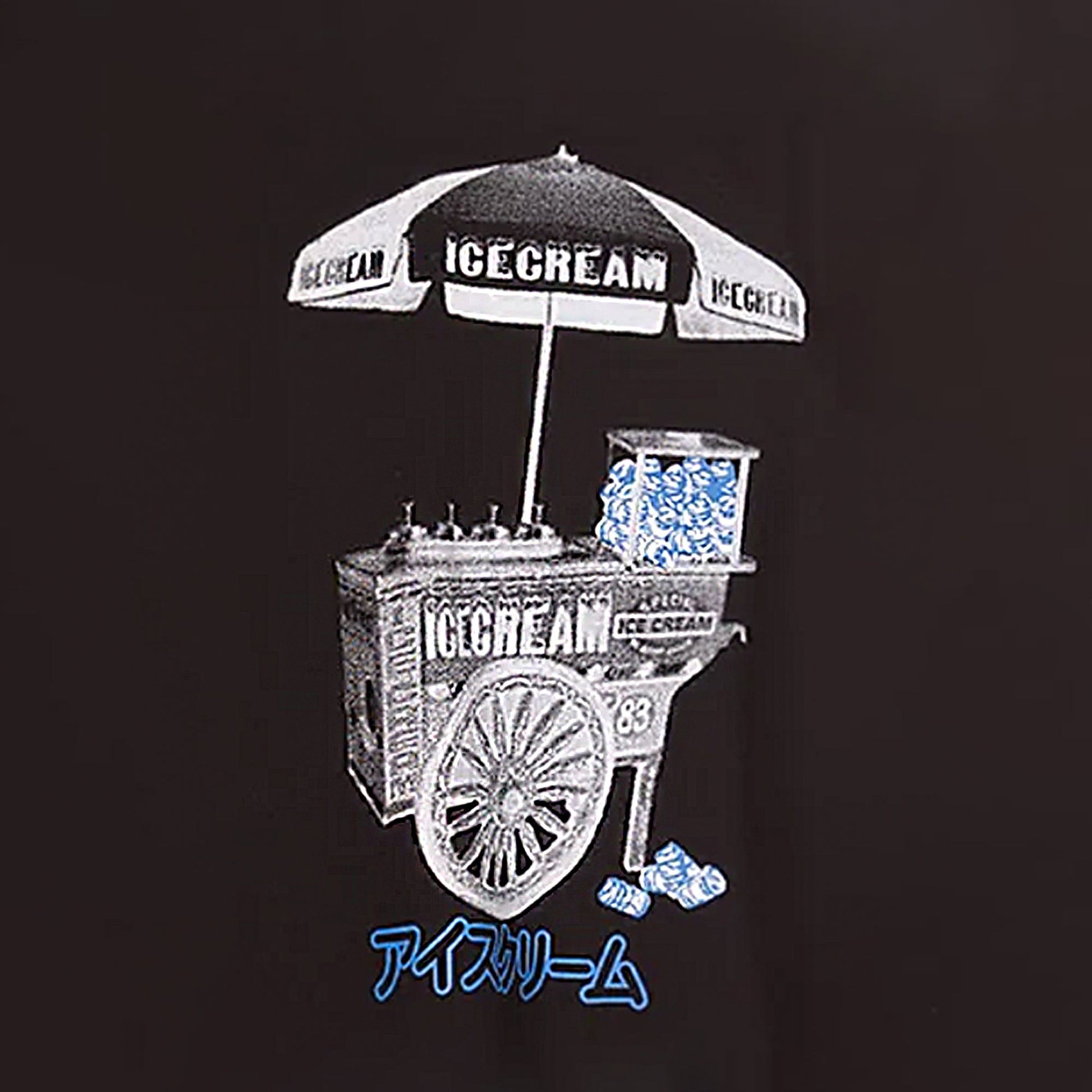 Icecream | CART SS KNIT { BLACK