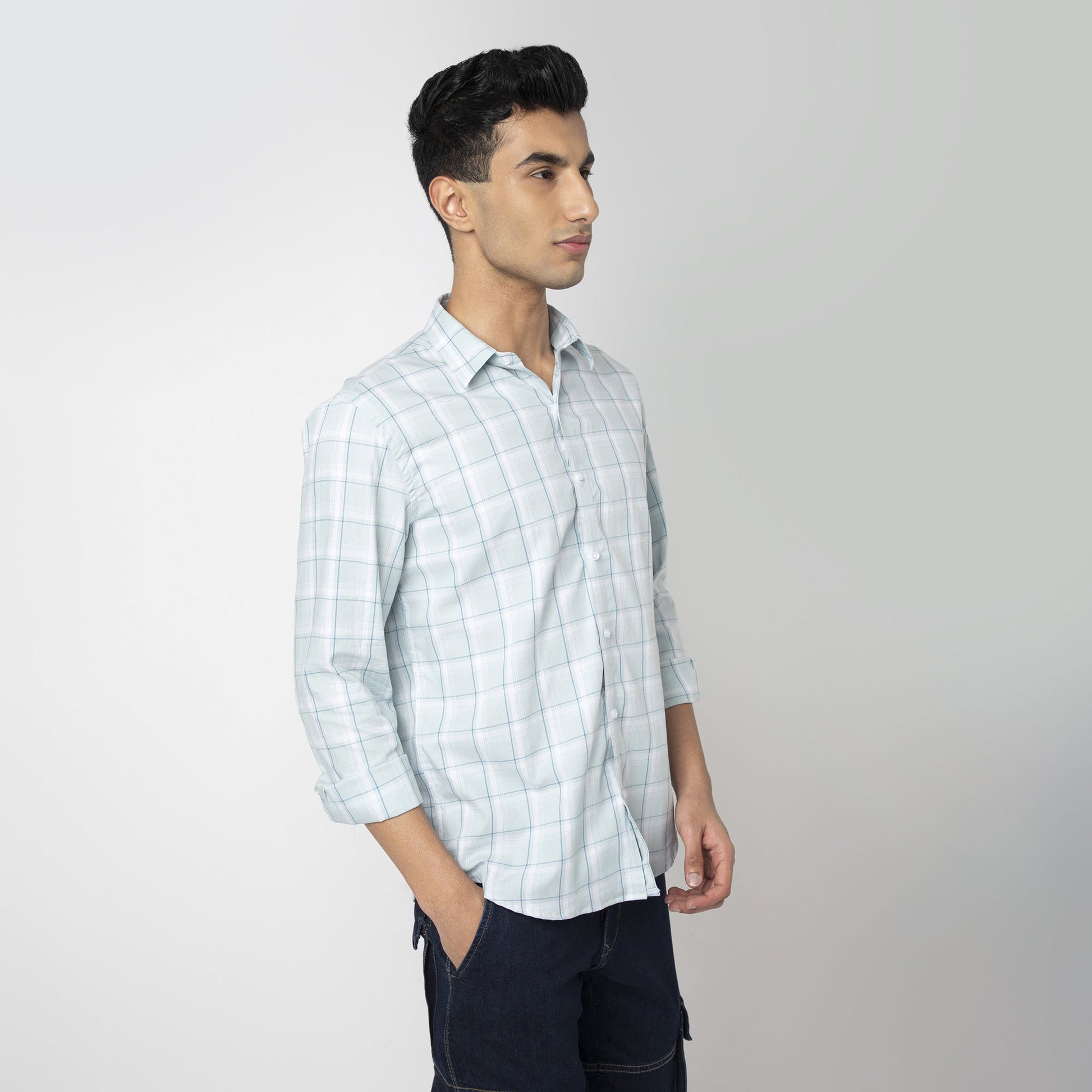 Cotton Checks Shirt