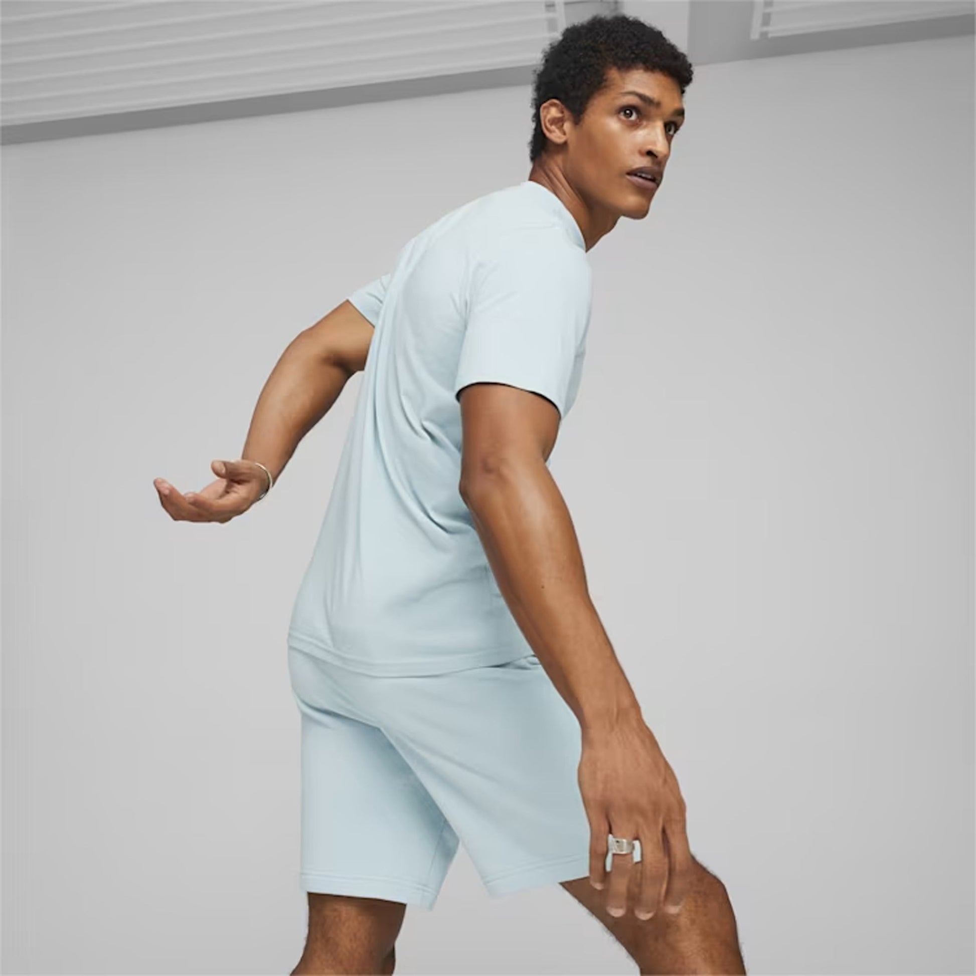 Puma | X PALM TREE CREW GRAPHIC T-SHIRT  { BLUE