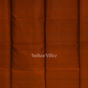 Green With Copper Pure Bishnupuri Silk Saree