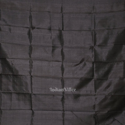Exclusive Black Kathiphera Odisha Ikat Khandua Silk Saree