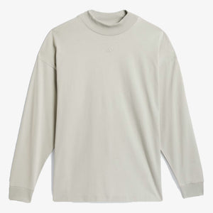 Adidas | BASKETBALL LONG SLEEVE TEE  { SESAME