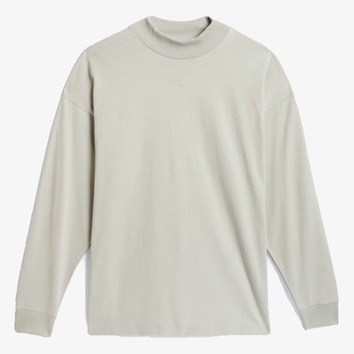 Adidas | BASKETBALL LONG SLEEVE TEE  { SESAME