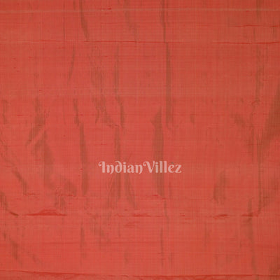 Peach Pink Nabakothi Contemporary Designer Silk Saree