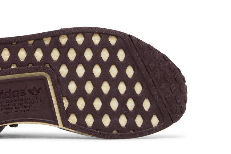 adidas NMD R1 Wool Grey Four Maroon