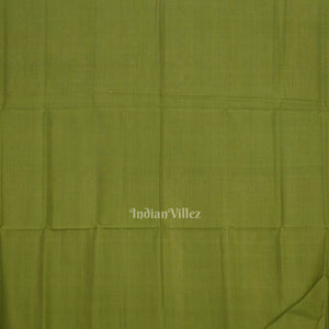 Coffee Green Odisha Sambalpuri Pure Cotton Saree