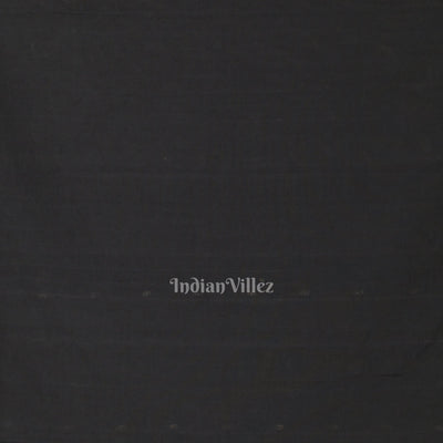 Black Butta Design Cotton Paithani Saree