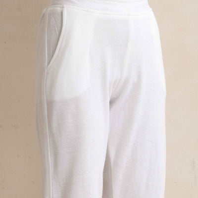trueBrowns White Woollen Pants