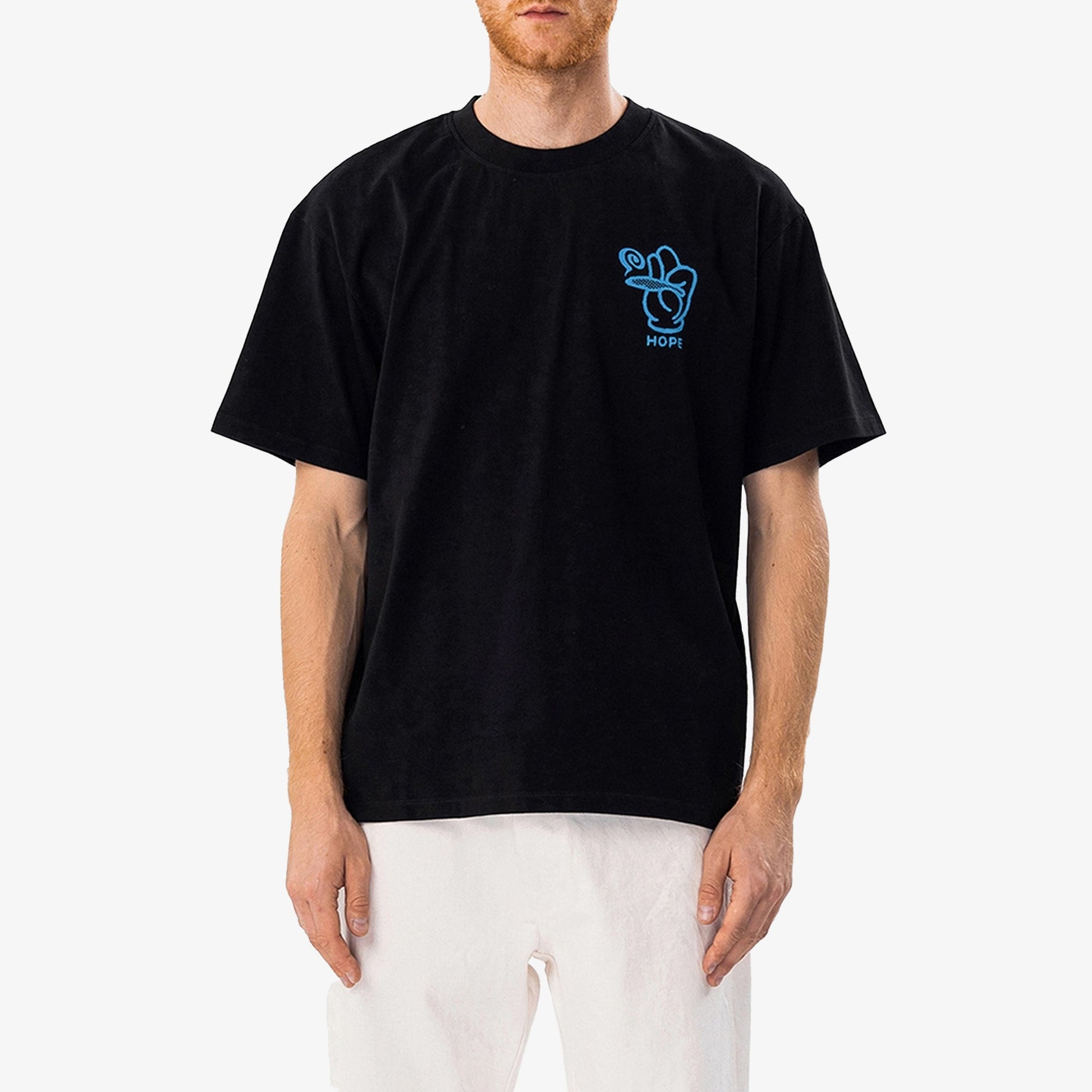 EDWIN | HOPE PROVIDER T-SHIRT { BLACK