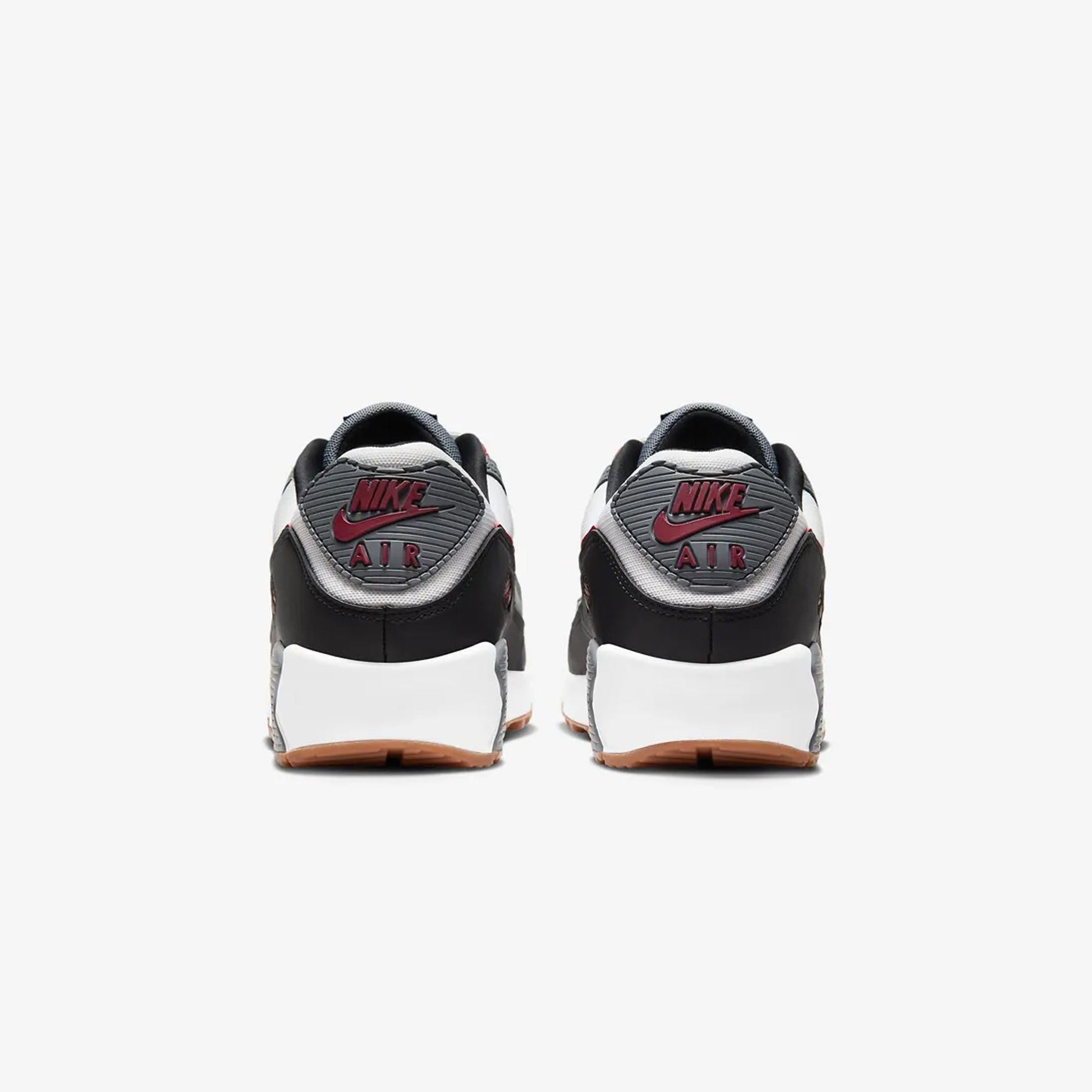 Nike | AIR MAX 90  { WHITE/TEAM RED-COOL GREY-BLACK