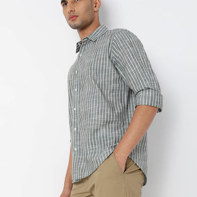 Striped Linen Shirt